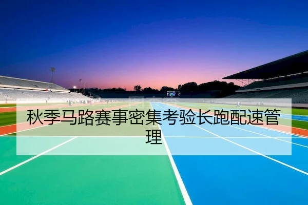 秋季马路赛事密集考验长跑配速管理